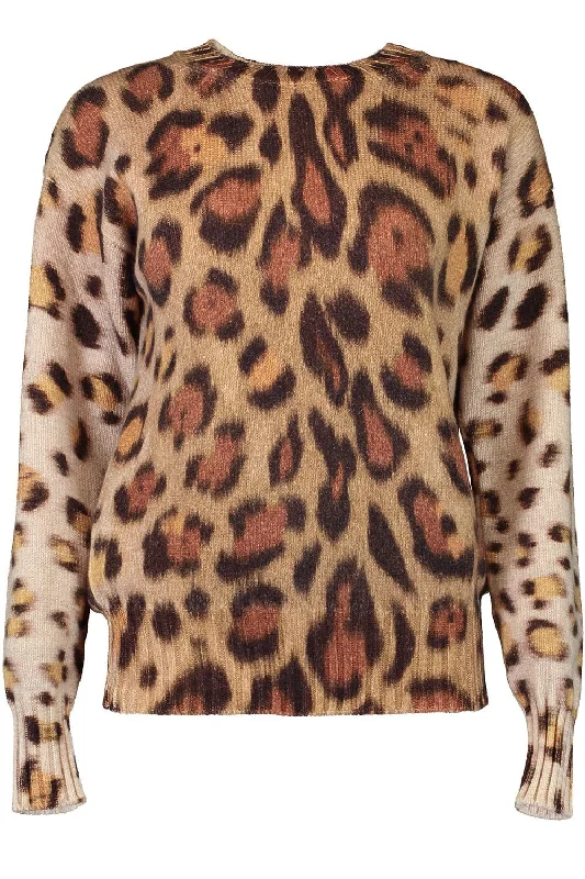 Long Sleeve Jaguar Printed Pullover