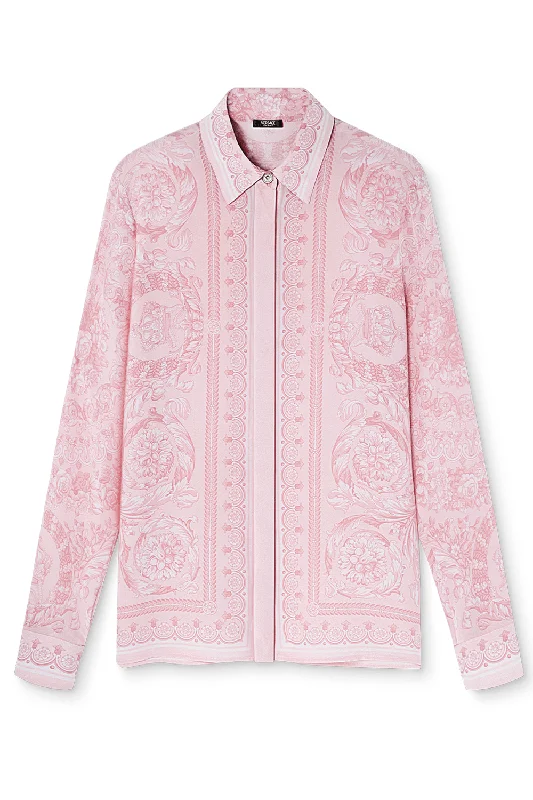 Barocco Shirt - Pale Pink