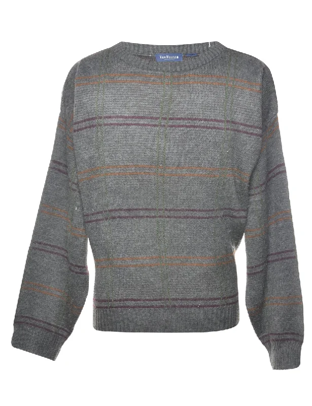 Van Heusen Striped Jumper - L