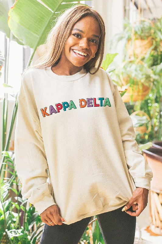 Kappa Delta Stencil Crewneck