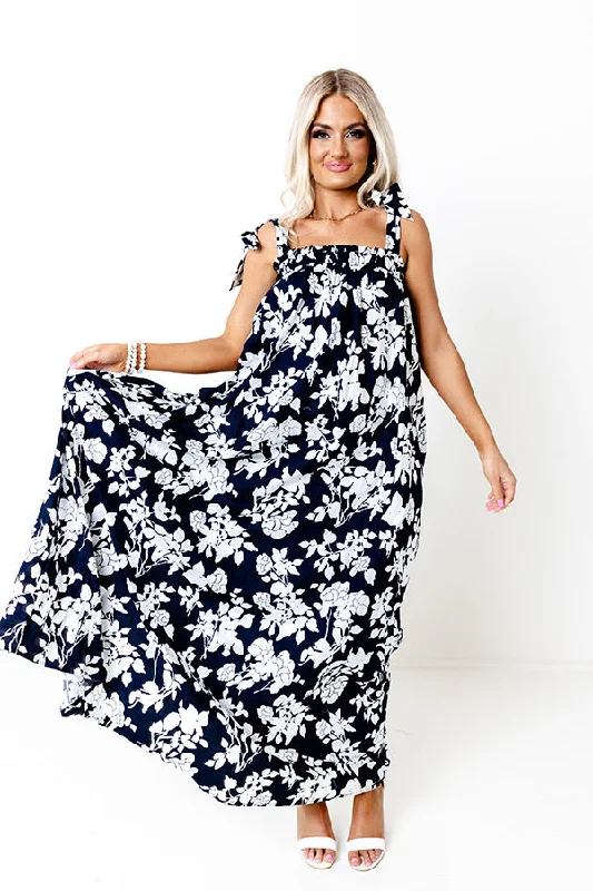 Getting Comfortable Floral Maxi