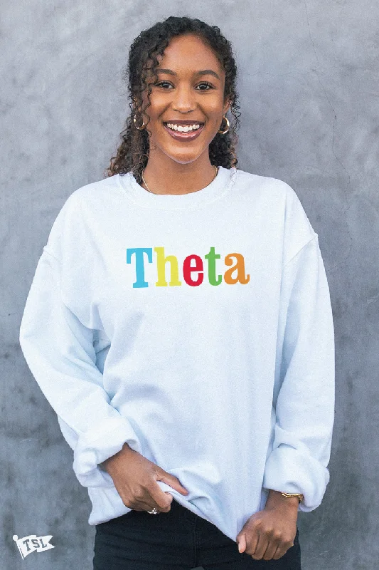 Kappa Alpha Theta Elementary Crewneck