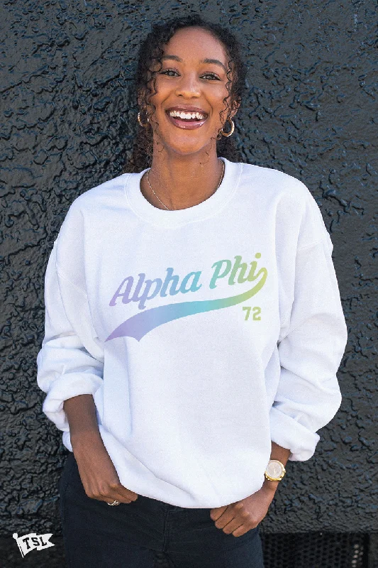 Alpha Phi Fenway Crewneck