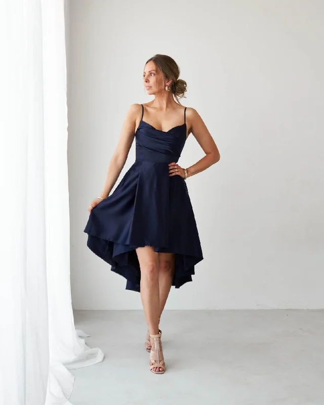 Marie Dress-Navy