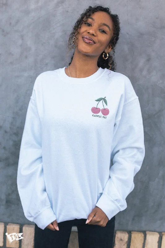 Gamma Phi Beta Cherry Crewneck