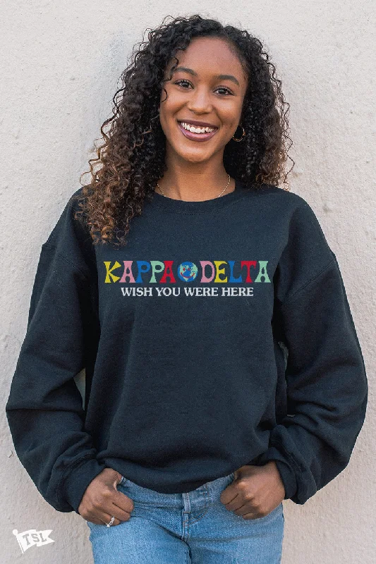 Kappa Delta Wish You Were Here Crewneck