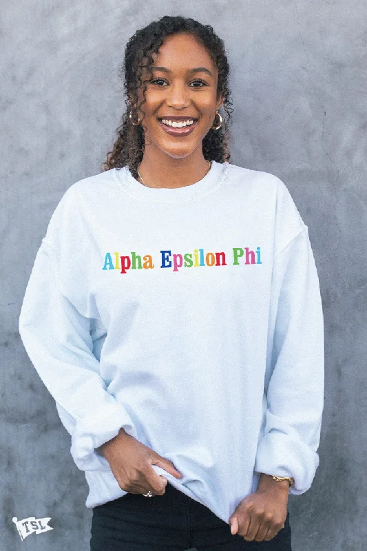 Alpha Epsilon Phi Elementary Crewneck