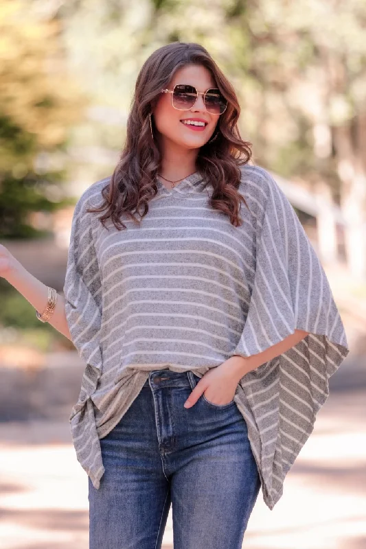 Nova Striped Hooded Tunic