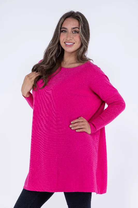 Always Welcome Women's Tunic Sweater